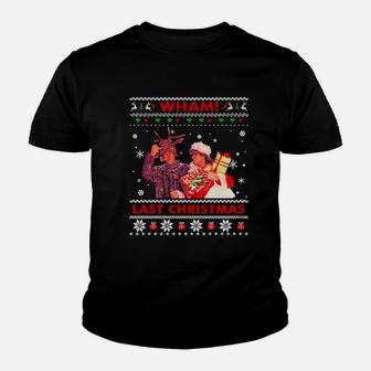 Wham Last Christmas Ugly Kid T-Shirt - Seseable
