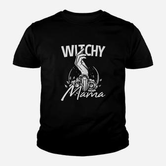Witchy Mama 31 October Halloween Gift Kid T-Shirt - Seseable