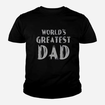World Greatest Dad Fathers Day, best christmas gifts for dad Kid T-Shirt - Seseable