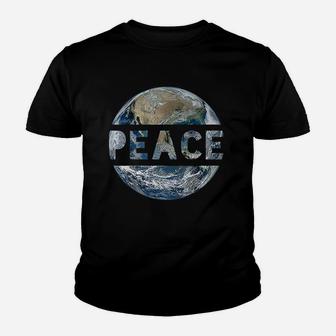 World Peace On Earth Conscious Humanity Love And Kindness Kid T-Shirt - Seseable