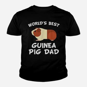 Worlds Best Guinea Pig Dad Guinea Pig Owner Kid T-Shirt - Seseable