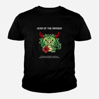 Year Of The Dragon Chinese Zodiac Lunar New Year Kid T-Shirt - Seseable