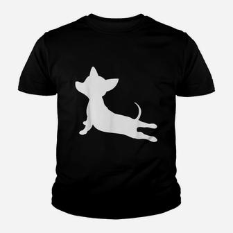 Yoga Fitness Gift Chihuahua Dachshund Exercise Kid T-Shirt - Seseable
