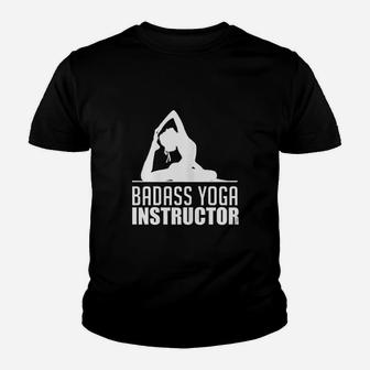 Yoga Instructor Female Teacher Workout Class Gift Kid T-Shirt - Seseable