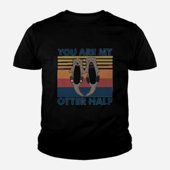 You Are My Otter Half Vintage Kid T-Shirt - Seseable