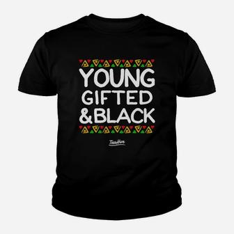 Young Gifted And Black Kid T-Shirt - Seseable