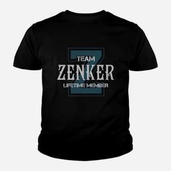 Zenker Shirts - Team Zenker Lifetime Member Name Shirts Youth T-shirt - Seseable