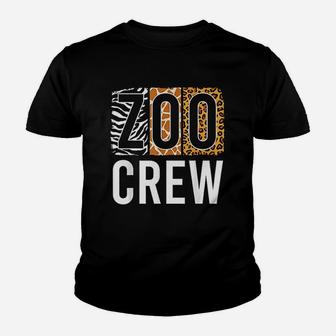 Zoo Crew Zookeeper Costume Safari Wildlife Animal Park Youth T-shirt - Seseable