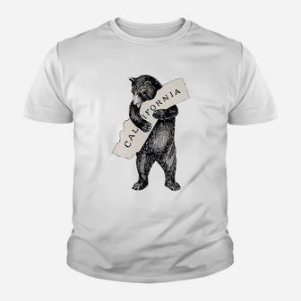 1913 Vintage Cali Bear California Kid T-Shirt - Seseable