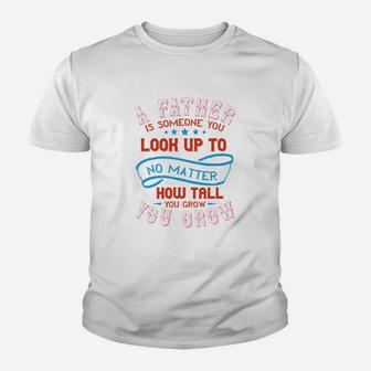 A Father Is Someone You, best christmas gifts for dad Kid T-Shirt | Seseable UK