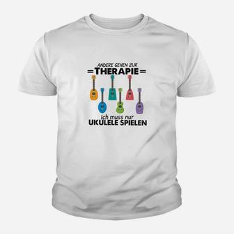 Andere Gehen Zur Therapie Ukulele Kinder T-Shirt - Seseable