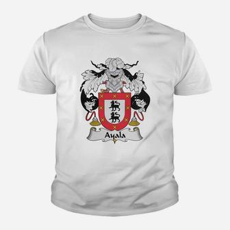 Ayala Family Crest Spanish Family Crests Kid T-Shirt - Seseable