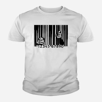 Barcode Prison Kid T-Shirt - Seseable