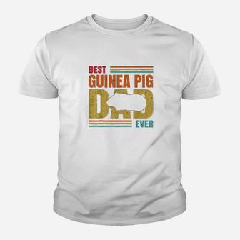 Best Guinea Pig Dad Ever Guinea Pig Father Pet Rodent Lover Kid T-Shirt - Seseable