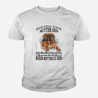 Boxer Jede Frau Kann Mutter Sein Kinder T-Shirt - Seseable