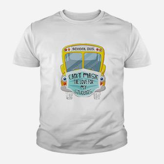 Bus Driver Cant The Love For Students Back To School Youth T-shirt - Seseable
