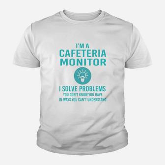Cafeteria Monitor Kid T-Shirt - Seseable