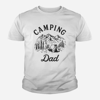 Camping Dad Cool Outdoor Vacation Fathers Day Kid T-Shirt - Seseable
