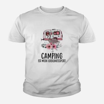 Camping Liebhaber Kinder Tshirt, Wohnwagen Motiv & Spruch - Seseable