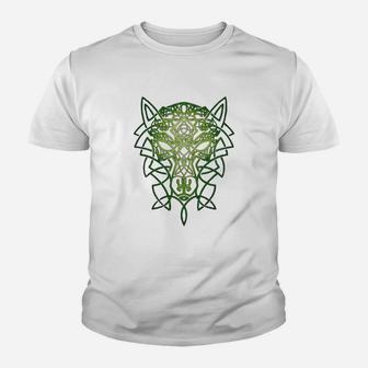 Celtic Wolf Kid T-Shirt - Seseable