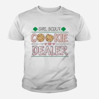 Cookie Dealer Scout Baker Bakery Bakes Cookies Kid T-Shirt - Seseable