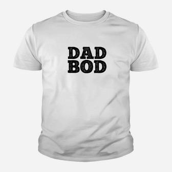 Dad Bod Big Bold Workout Daddy Kid T-Shirt - Seseable