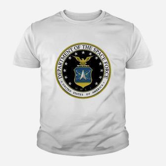 Department Of The Space Force United States Of America Youth T-shirt - Seseable