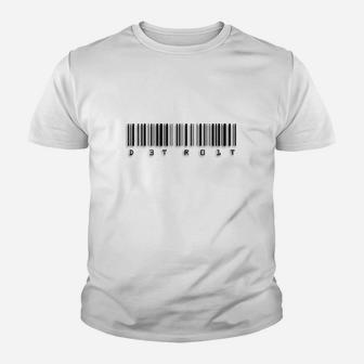 Detroit Barcode Kid T-Shirt - Seseable