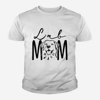 Dog Mom Labrador Kid T-Shirt - Seseable