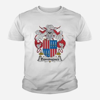 Dominguez Family Crest Spanish Family Crests Kid T-Shirt - Seseable