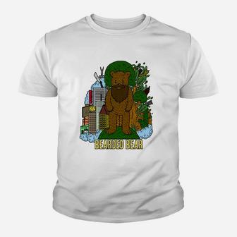 Einzigartiges Bearded Bear Bunt Kinder T-Shirt - Seseable