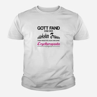 Ergotherapeutin Kinder Tshirt Damen, Starke Frau Spruch - Seseable