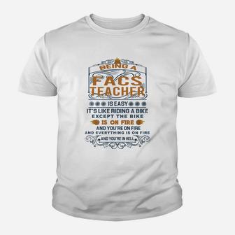 Facs Teacher Kid T-Shirt - Seseable