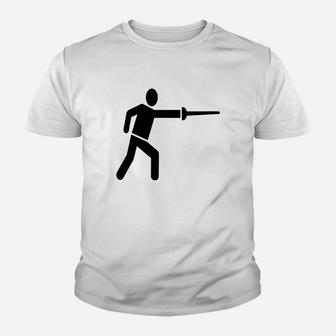 Fencing Kid T-Shirt - Seseable