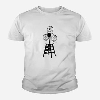 Fidget Sitter Shirt Weird Dada Duchamp Art Dreamer Readymade Kid T-Shirt - Seseable