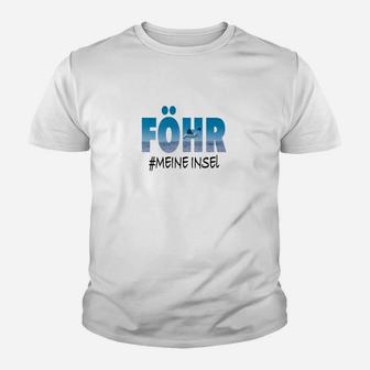 Föhr #Meine Insel Unisex Kinder Tshirt, Trendige Mode für Insel-Liebhaber - Seseable