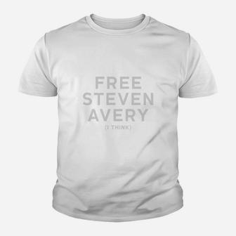 Free Steven Avery T-shirt Kid T-Shirt - Seseable
