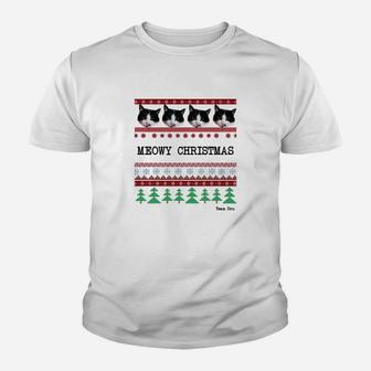 Frohe Weihnachten Mit Dru Kinder T-Shirt - Seseable