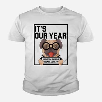 Funny Year Of The Dog Release Date Kid T-Shirt - Seseable
