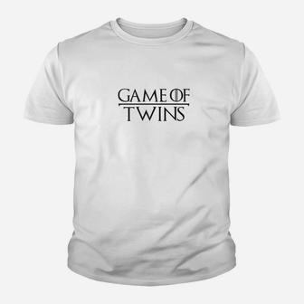 Game Of Twins Shirt Funny Twin Gift Dad Mom Brother Sister Kid T-Shirt - Seseable