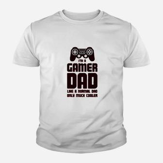 Gamer Dad Funny Gift For Fathers Cool Dads Gaming Kid T-Shirt - Seseable