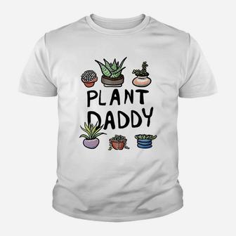 Gardening Plant Daddy, dad birthday gifts Kid T-Shirt - Seseable