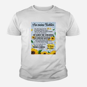 Ge Decke Ein Meine Tochter Papa Kinder T-Shirt - Seseable