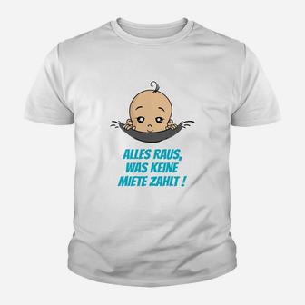 Geburt Schwangerschaft Baby Kinder T-Shirt - Seseable