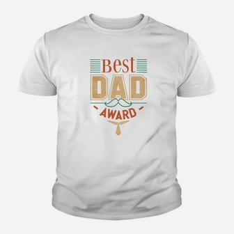 Gift For Papa Best Dad Award, best christmas gifts for dad Kid T-Shirt - Seseable