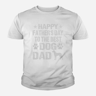 Happy Father s Day To The Best Vizsla Dad Kid T-Shirt - Seseable