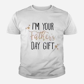 Happy First Fathers Day I Am Your Fathers Day Gift Kid T-Shirt - Seseable