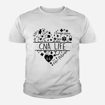 Heart Nurse Life Cna, funny nursing gifts Kid T-Shirt - Seseable