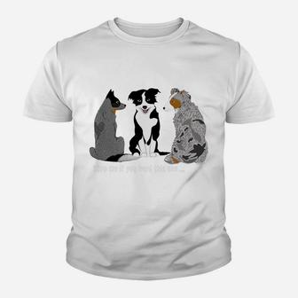 Herding Dogs Stop Me If You Have Herd This One Kid T-Shirt - Seseable