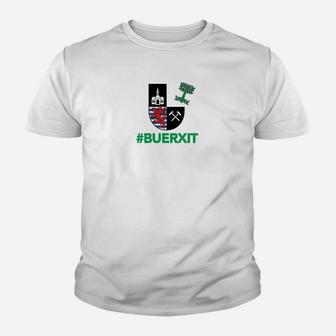 Herren Kinder Tshirt #BUERXIT Motiv, Grafikdesign Trend-Kinder Tshirt - Seseable